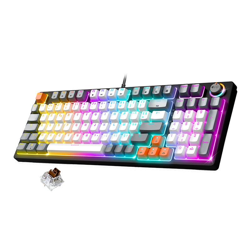 Clavier Mecanique Gamer Rgb Spirit Of Gamer Xpert K350 Switch Marron Bon état -  reconditionné disponible sur Electro Depot